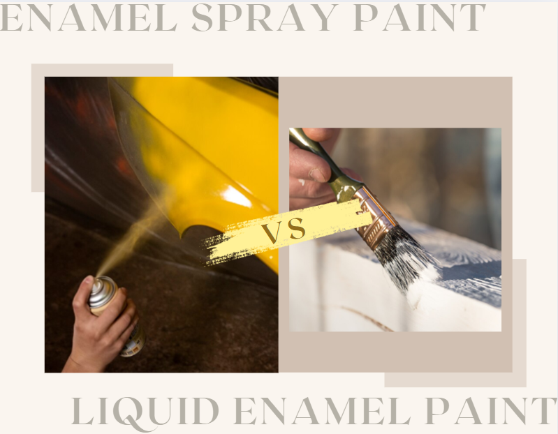 enamel spray paint